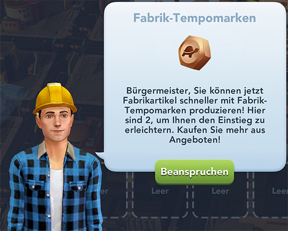 Fabrik Tempomarken Info