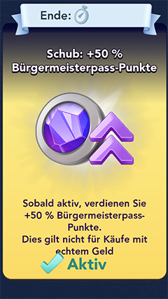 schub+50 Bürgermeisterpass punkte Start