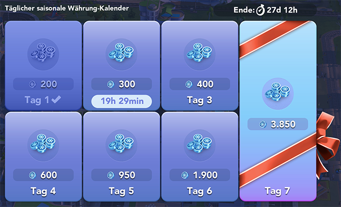 Täglicher saisonale Kalender1