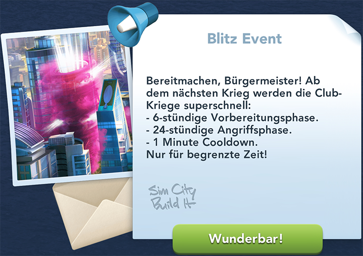 Blitz Event Info