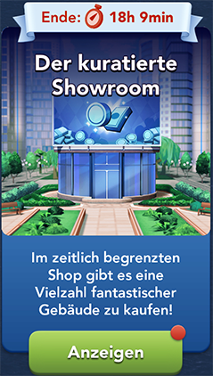 Der kuratierte Showroom Start