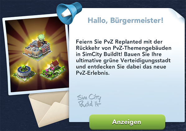 Feiern Sie PvZ Info