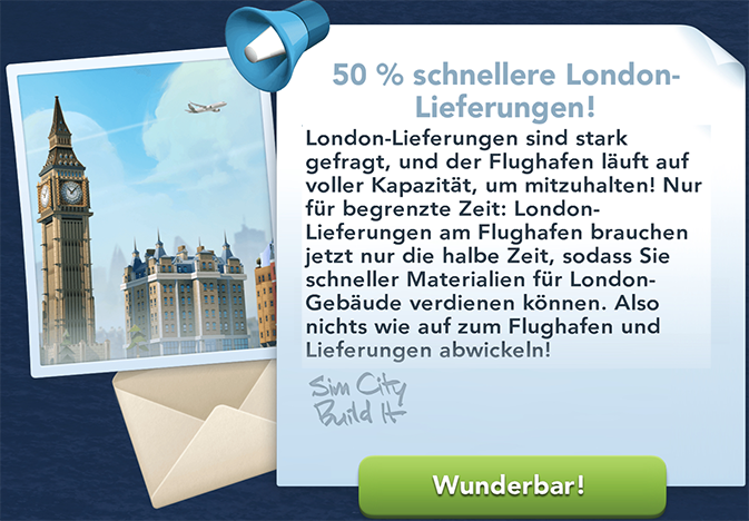 50 schnellere london Info