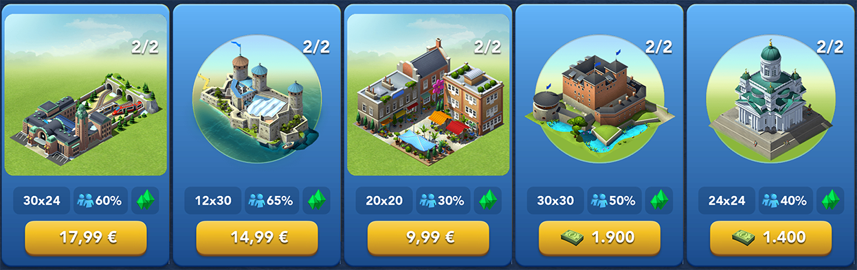 Die SimCity Klassiker Showroom 03