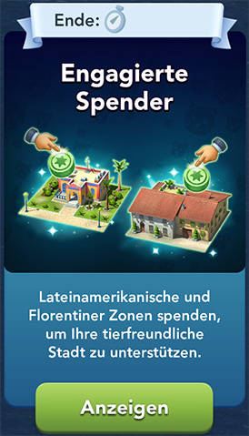 Engagierte Spender Start