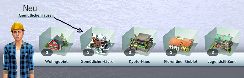 Gemütliche Häuser Info1